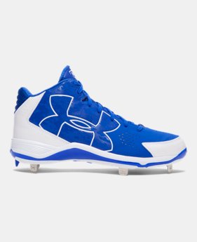 Men's UA Ignite Mid Baseball Cleats 1 Color $39.74