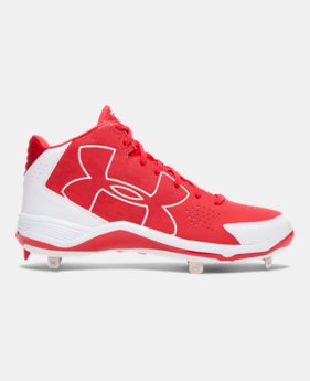 Men's UA Ignite Mid Baseball Cleats 1 Color $39.74