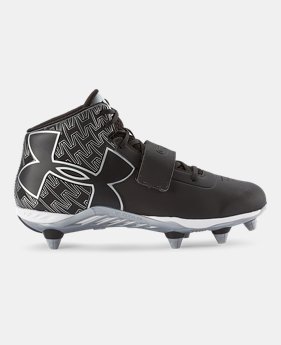 Men’s UA C1N Mid D Football Cleats EXTRA 25% OFF ALREADY INCLUDED 1 Color $44.99