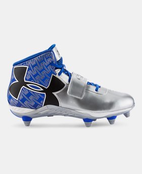 Men’s UA C1N Mid D Football Cleats 1 Color $99.99