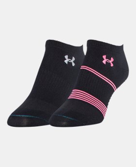 Women’s UA Grippy III No Show Socks 2-Pack 1 Color Available $15.99