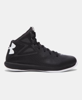 New Arrival Boys’ Grade School UA Rocket Basketball Shoes 1 Color $79.99