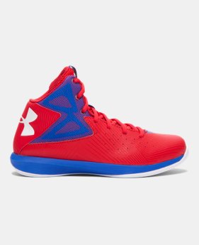 Boys' Grade School UA Rocket Basketball Shoes 1 Color $54.99