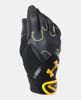 Boys’ UA Batman Clean-Up Batting Gloves EXTRA 25% OFF ALREADY INCLUDED 1 Color $13.49