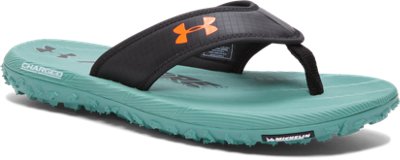 men's under armour fat tire flip flops