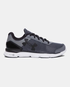 Best Seller Boys’ Grade School UA Micro G® Speed Swift Running Shoes 5 Colors $59.99