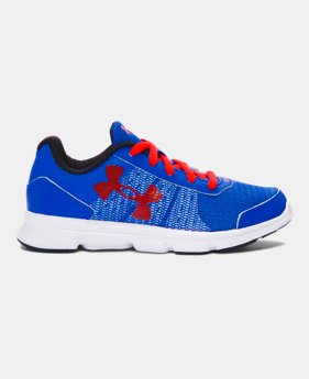 Best Seller Boys’ Pre-School UA Speed Swift Running Shoes 1 Color $49.99