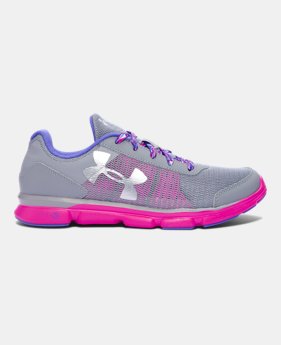 Best Seller Girls‘ Grade School UA Micro G® Speed Swift Running Shoes 1 Color Available $59.99