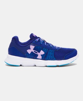 New Arrival Girls’ Pre-School UA Speed Swift Running Shoes 1 Color $59.99
