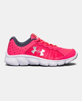 Girls‘ Pre-School UA Assert 6 Running Shoes 1 Color $54.99