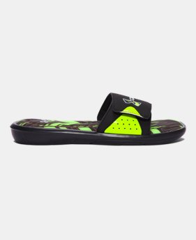 Men's UA Ignite Banshee II Slides 1 Color $28.49