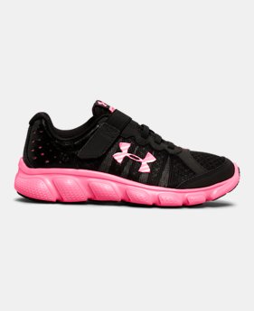 Girls‘ Pre-School UA Assert 6 AC Running Shoes 1 Color $51.99