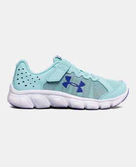 Girls‘ Pre-School UA Assert 6 AC Running Shoes 1 Color $51.99