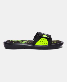 Boys' UA Ignite Banshee II Slides $31.99