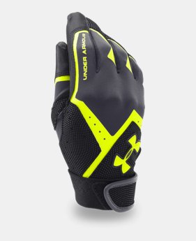 Boys' UA Clean-Up VI Batting Gloves 1 Color $11.24