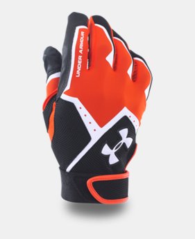 Boys' UA Clean-Up VI Batting Gloves 9 Colors $11.24