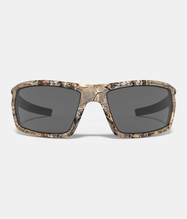 UA Storm Ranger Polarized Camo Sunglasses, SATIN REALTREE,