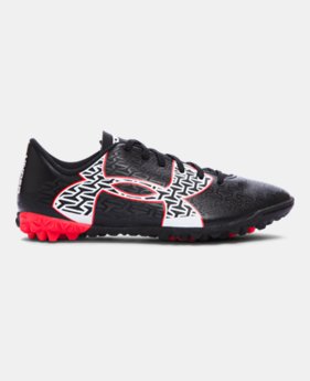 New Arrival Boys’ UA ClutchFit™ Force 2.0 TR Jr. Soccer Shoes $49.99
