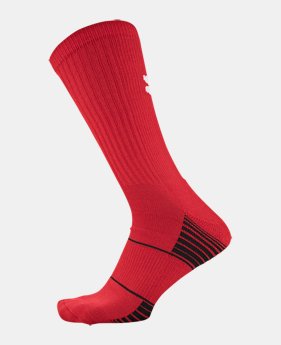 Best Seller UA Team Crew Socks 2 Colors Available $10