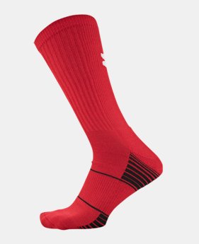 Kids' UA Team Crew Socks 2 Colors Available $10.99