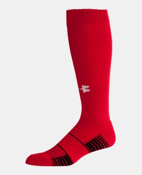 Best Seller UA Over-The-Calf Team Socks 2 Colors Available $9.99 to $10