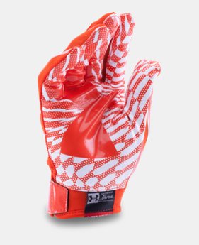 New Arrival Boys' Pee Wee UA F5 Football Gloves 1 Color $24.99