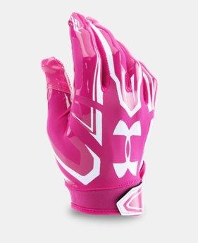 Boys' UA F5 Football Gloves 6 Colors Available $22.99