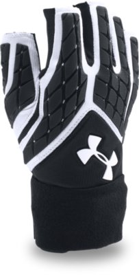 UA Combat V Half-Finger Football Gloves 