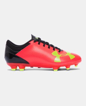 Boys' UA Spotlight DL FG JR. Soccer Cleats $25.49