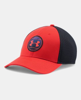 Men’s UA Mesh Stretch Fit Cap 1 Color $14.99