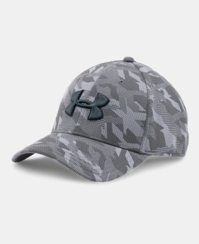 New Arrival Men’s UA Printed Blitzing Stretch Fit Cap LIMITED TIME: FREE SHIPPING $29.99
