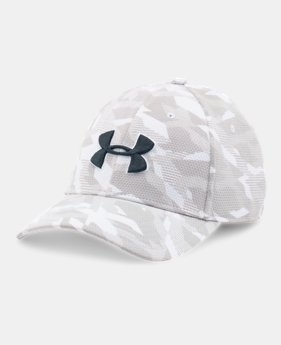 New Arrival Men’s UA Printed Blitzing Stretch Fit Cap LIMITED TIME: FREE SHIPPING 4 Colors $29.99