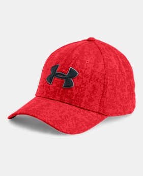 Men's UA Printed Blitzing Stretch Fit Cap 1 Color $24.99