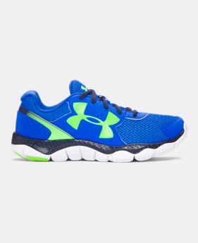 Boys' Grade School UA Engage 3 Big Logo Running Shoes 1 Color $54.99