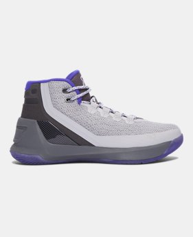 Boys' Grade School UA Curry 3 Basketball Shoes $65.24