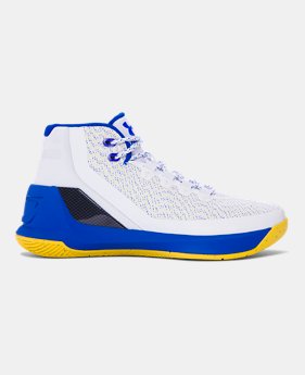 Boys' Grade School UA Curry 3 Basketball Shoes $65.24