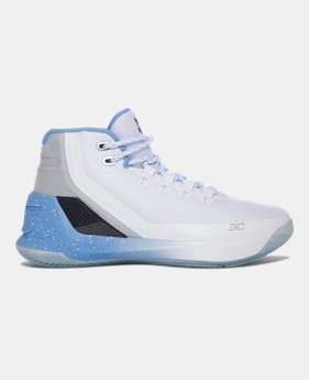 Boys' Grade School UA Curry 3 Basketball Shoes $65.24