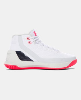 Boys' Grade School UA Curry 3 Basketball Shoes $65.24