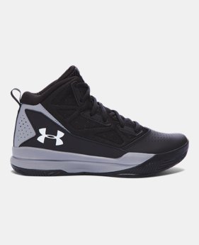 Best Seller Boys‘ Grade School UA Jet Mid Basketball Shoes 1 Color $54.99