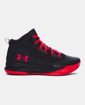 Best Seller Boys‘ Grade School UA Jet Mid Basketball Shoes 1 Color $54.99