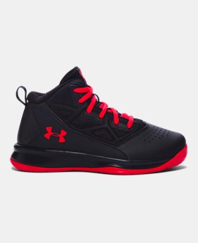 Boys‘ Pre-School UA Jet Mid Basketball Shoes 2 Colors $54.99