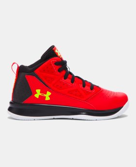 Boys’ Pre-School UA Jet Mid Basketball Shoes $59.99
