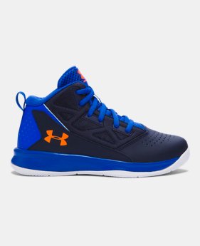 Boys’ Pre-School UA Jet Mid Basketball Shoes $59.99