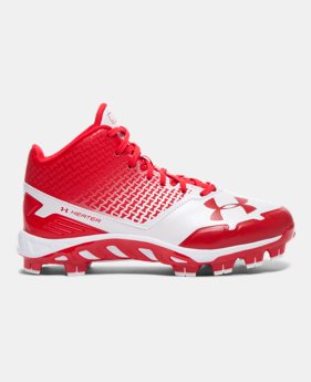 Boys' UA Spine Heater Mid TPU Jr. Baseball Cleats 1 Color $31.49 to $41.99