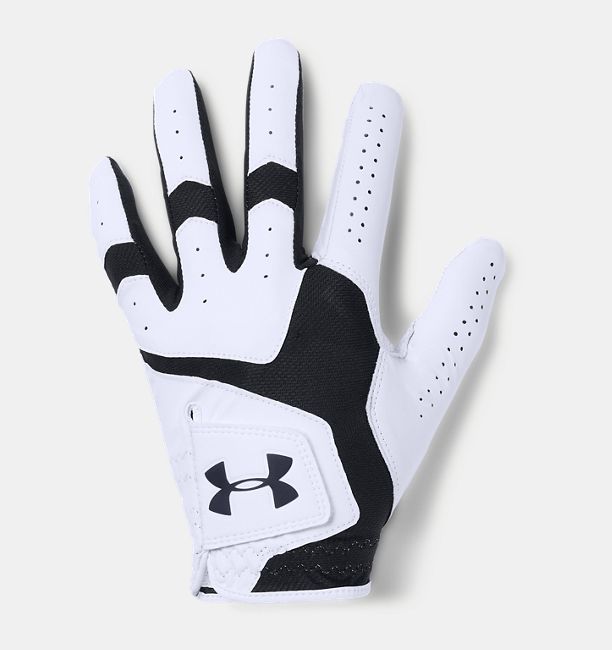 Men's UA CoolSwitch Golf Glove, White, , White, Click to view full size