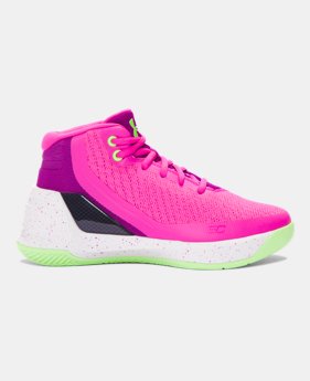 Pre-School UA Curry 3 Basketball Shoes 1 Color $44.99