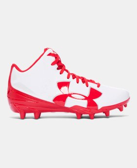 Boys' UA Fierce Phantom Mid MC Jr. Football Cleats 1 Color $33.74