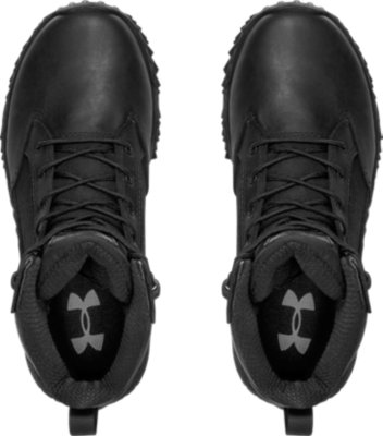 black slip on duty boots