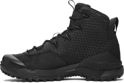 all black hiking boots