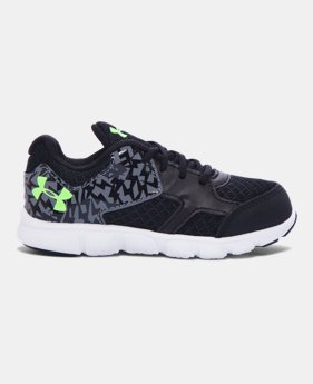 Boys' Infant UA Thrill AC Running Shoes 1 Color $35.99